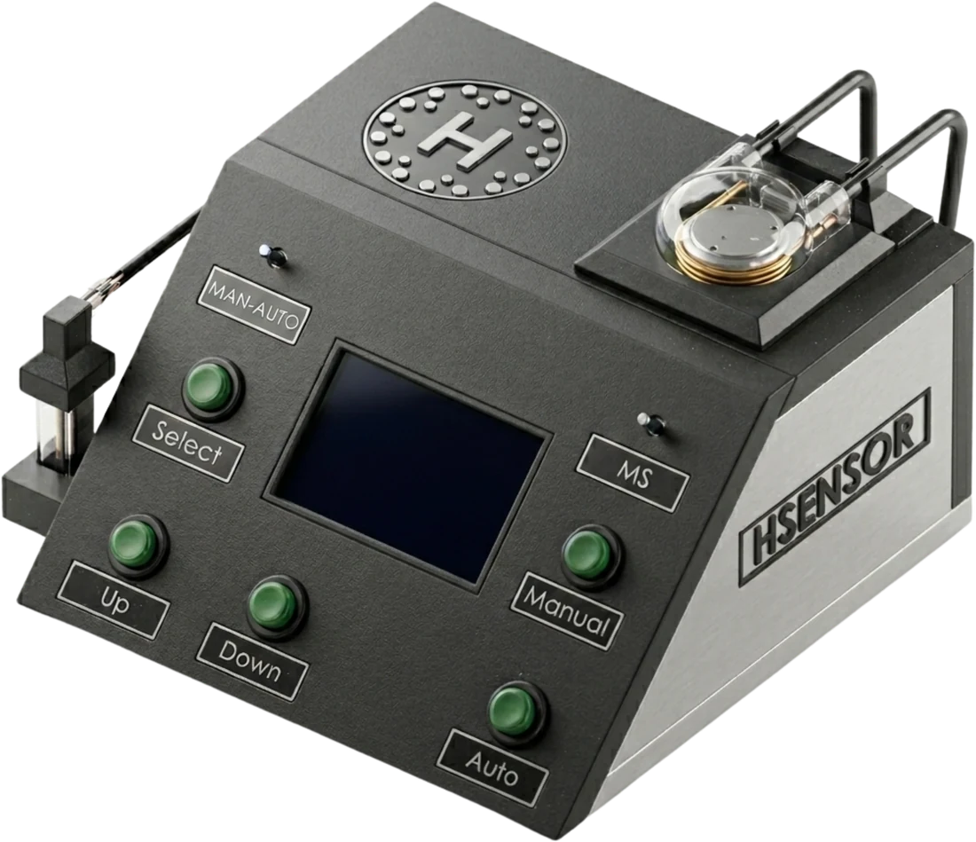 Equipamento de automação de ensaios HSENSOR